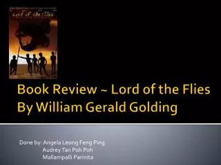 Book Review ~ Lord of the Flies By William Gerald Golding