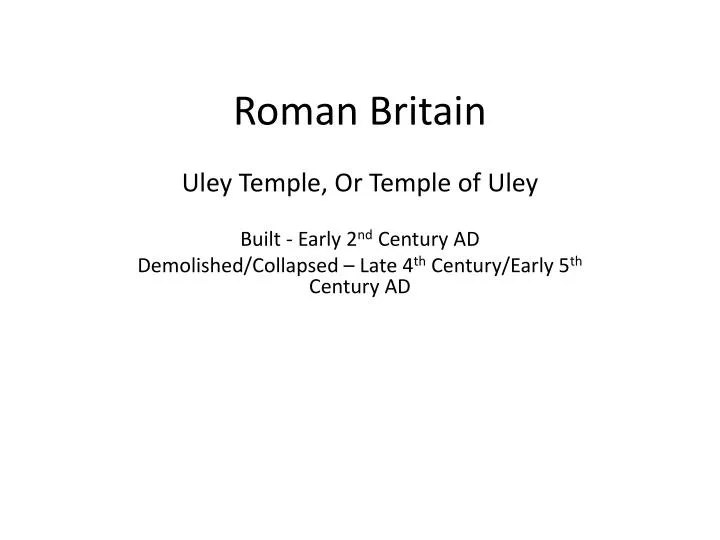 roman britain