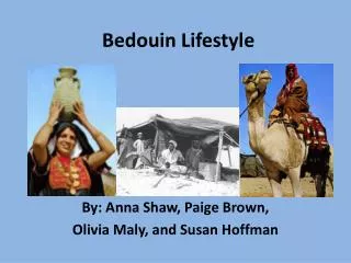 Bedouin Lifestyle