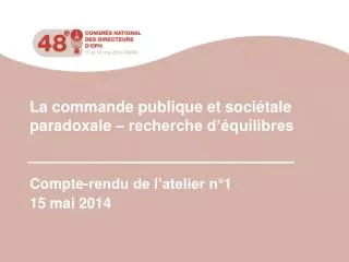 la commande publique et soci tale paradoxale recherche d quilibres