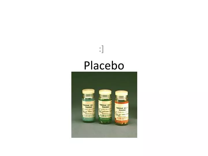 placebo