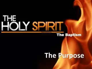 the purpose