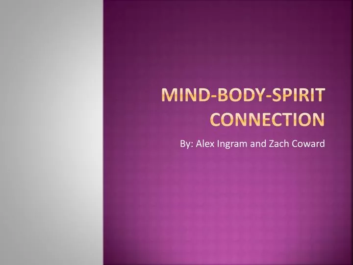 mind body spirit connection