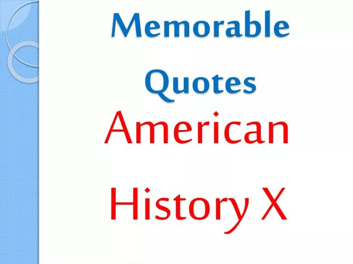 memorable quotes