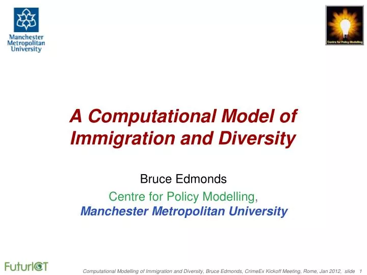 a computational model of immigration and diversity