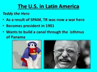 The U.S. in Latin America