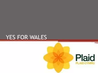 YES FOR WALES