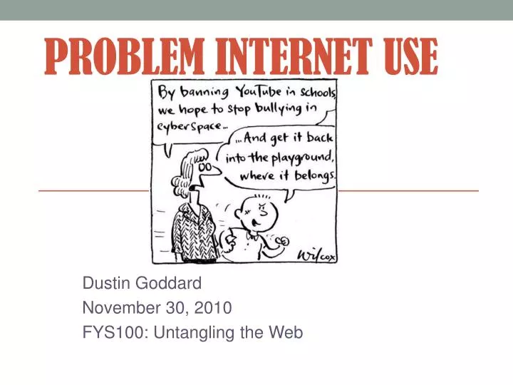 problem internet use