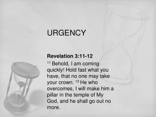 urgency