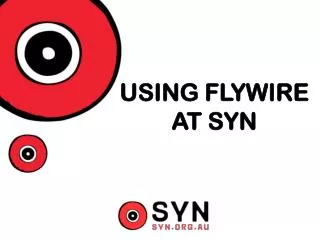 USING FLYWIRE AT SYN