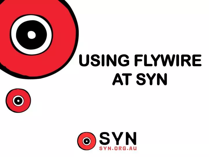 using flywire at syn