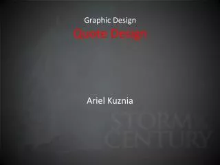 Graphic Design Quote Design