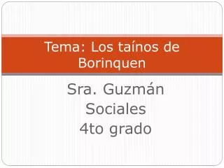 tema los ta nos de borinquen