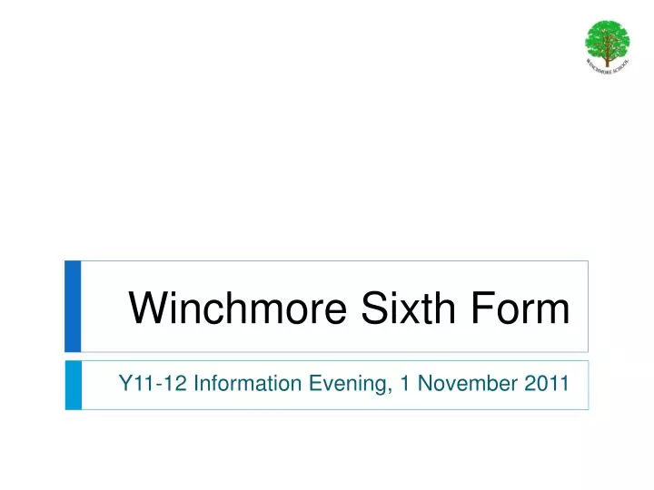 winchmore sixth form