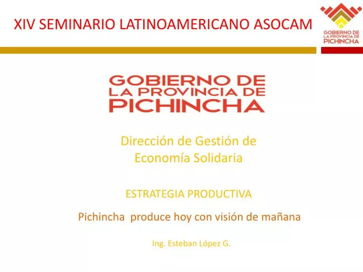 xiv seminario latinoamericano asocam