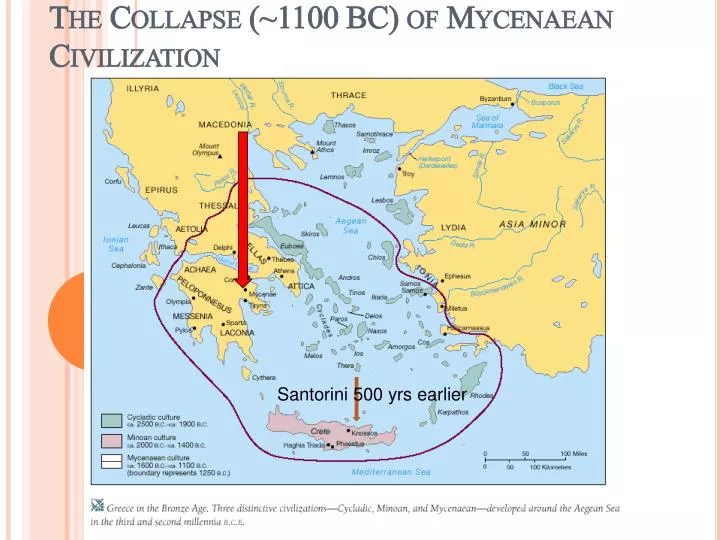 the collapse 1100 bc of mycenaean civilization