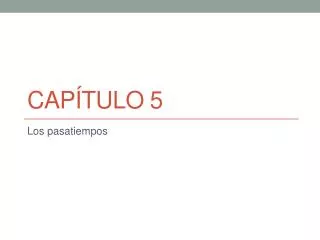cap tulo 5