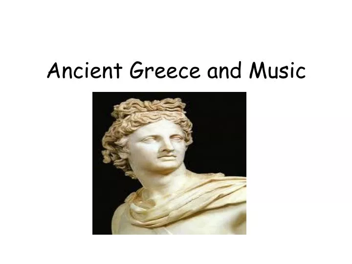 ancient greece and music