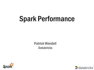 Spark Performance