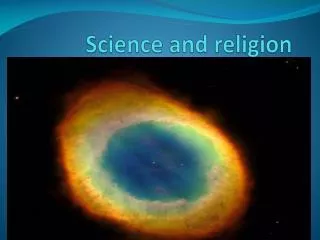 Science and religion