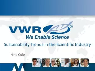 Sustainability Trends in the Scientific Industry