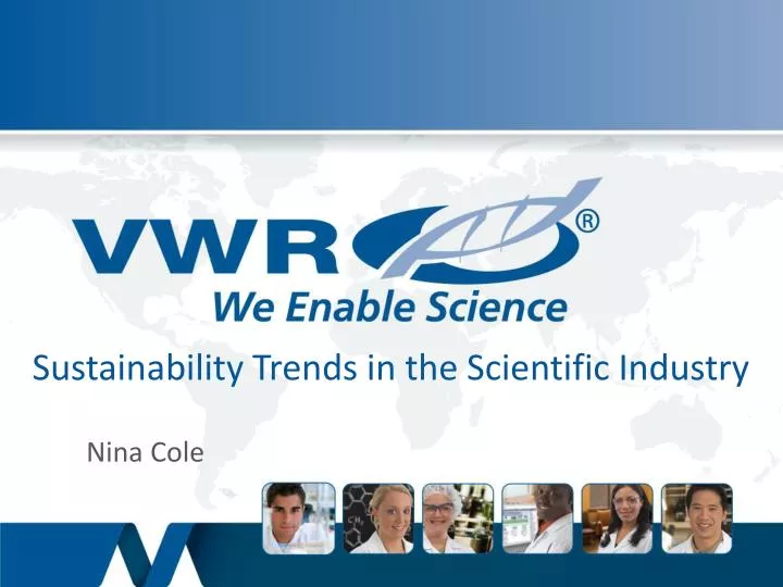 sustainability trends in the scientific industry
