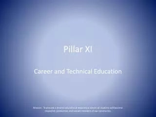 Pillar XI