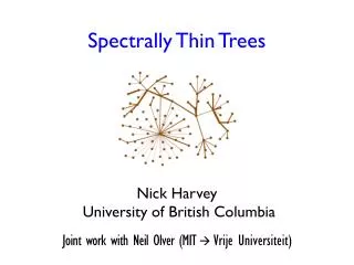 Spectrally Thin Trees