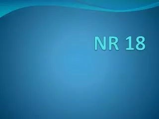 nr 18