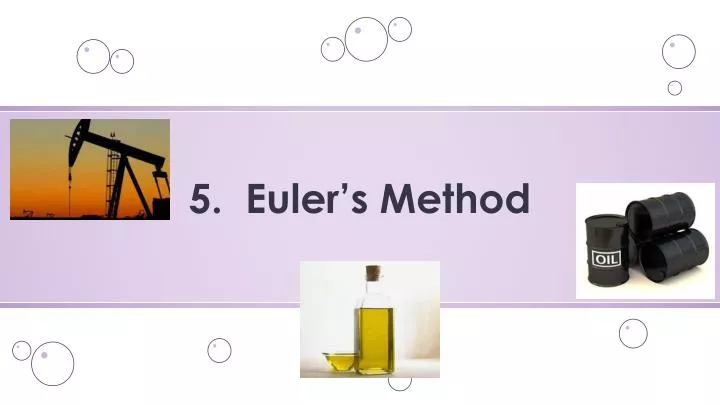 5 euler s method