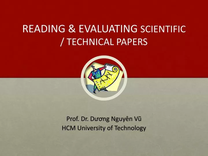 reading evaluating scientific technical papers