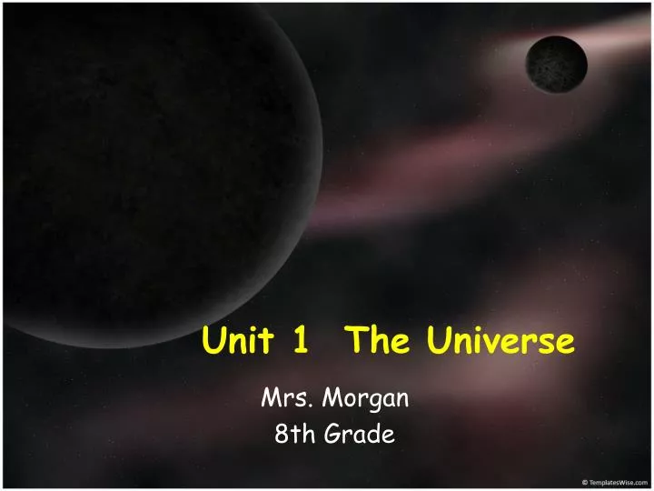 unit 1 the universe