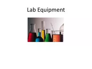 Lab Equipment