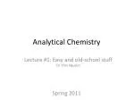 Analytical Chemistry