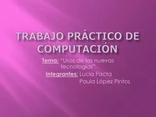 trabajo pr ctico de computaci n