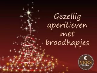 gezellig aperitieven met broodhapjes