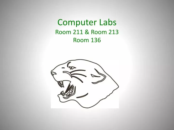 computer labs room 211 room 213 room 136