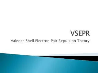 VSEPR