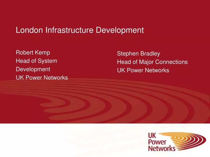 london infrastructure development
