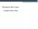 Pinnacle Pet Care - slide 1
