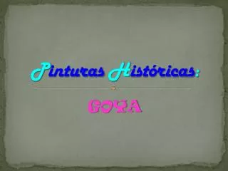p inturas h ist ricas