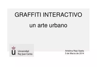graffiti interactivo un arte urbano