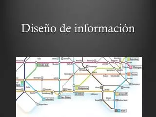 Diseño de información