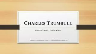 Charles Trumbull