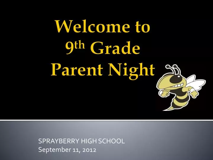 sprayberry high school september 11 2o12