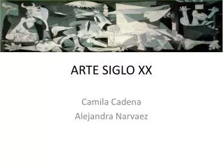 arte siglo xx