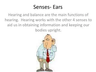 senses ears