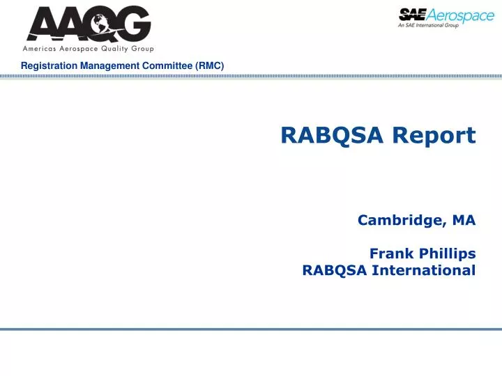 rabqsa report