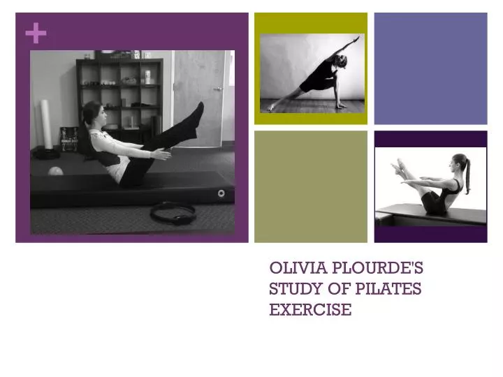 olivia plourde s study of pilates exercise