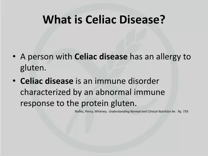 what is celiac disease